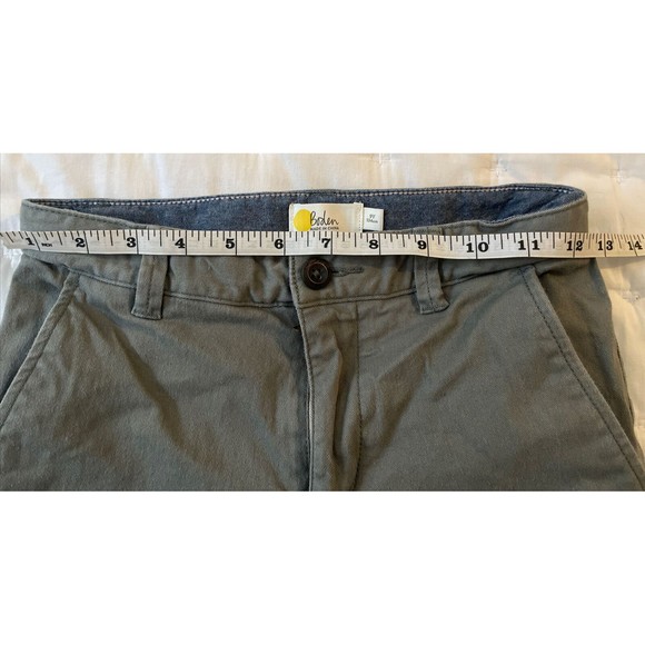 Mini Boden Boys Pottery Green Chino Pants Size 9 Adjustable Waist - Picture 8 of 10